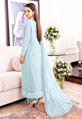 ASIM JOFA JHILL MILL CHIFFON WEDDING AND PARTY WEAR